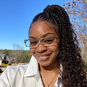 Gold & clear sunglasses